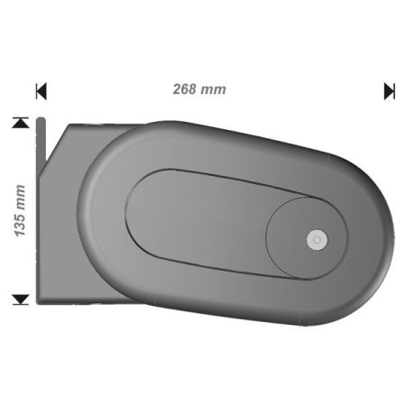 Toldo Cofre Samoa 5.00 m x 3.00 m Motorizado con mando a distancia y maniobra auxiliar