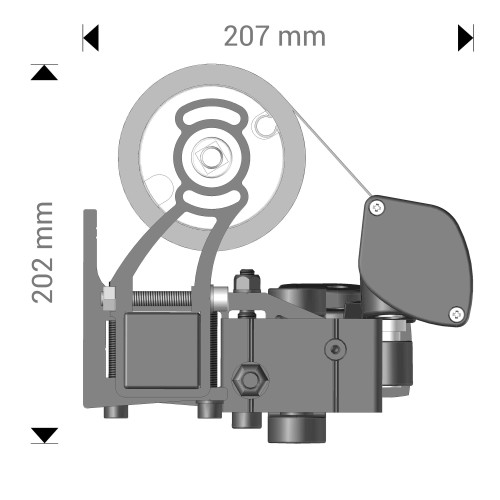 Toldo Monobloc Santo 4.90 m x 2.50 m Manual 2