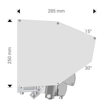 Protección para toldo logia y monobloc 3.66 m