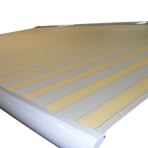 Toldo cofre Samani de 5 m x 3 m con motor, mando a distancia