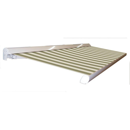 Toldo Cofre Santa Giulia 5.00 m x 4.00 m Motorizado con maniobra auxiliar