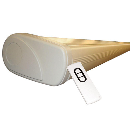 Toldo Cofre Barbade 5.00 m x 3.50 m Motorizado con mando a distancia y maniobra auxiliar