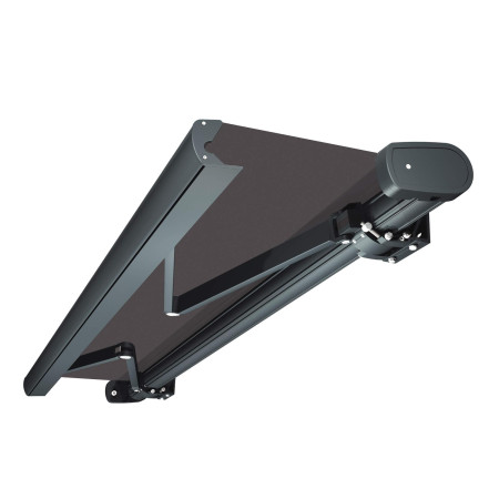 Toldo cofre Barbade 6 m x 3,5 m con motor, mando a distancia y sistema de emergencia