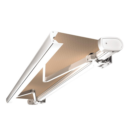 Toldo cofre Barbade 6 m x 3,5 m con motor, mando a distancia y sistema de emergencia