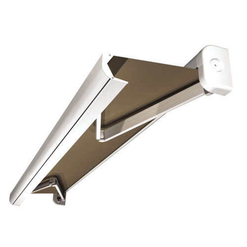 Toldo cofre Fidji 5 m x 3,00 m motorizado con interruptor y sistema de emergencia 2