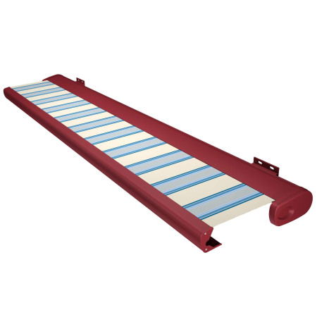 Toldo cofre Barbade 4 m x 3,5 m con motor, mando a distancia y sistema de emergencia