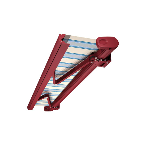 Toldo cofre Barbade 4 m x 3,5 m con motor, mando a distancia y sistema de emergencia