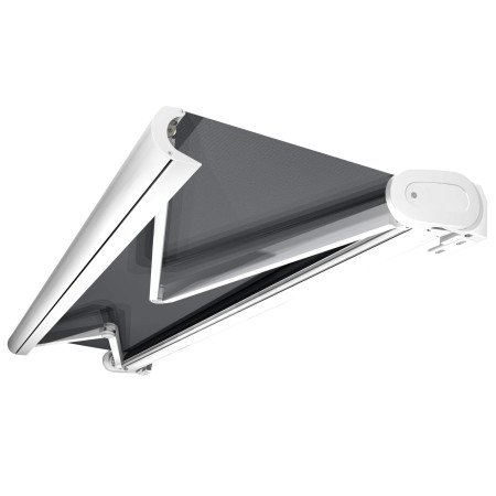 Samoa 4 x 3,5 m Toldo cofre motorizado con mando a distancia y accionamiento de emergencia