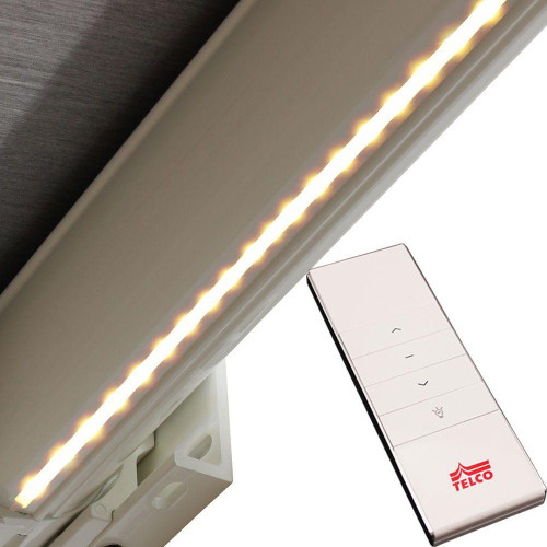 Toldo Cofre Samoa 4.00 m x 3.50 m Motorizado con mando a distancia y maniobra auxiliar 2