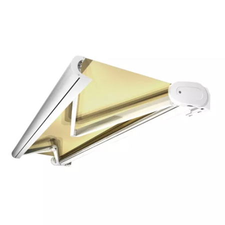 Toldo Cofre Samoa 4.00 m x 3.50 m Motorizado con mando a distancia y maniobra auxiliar