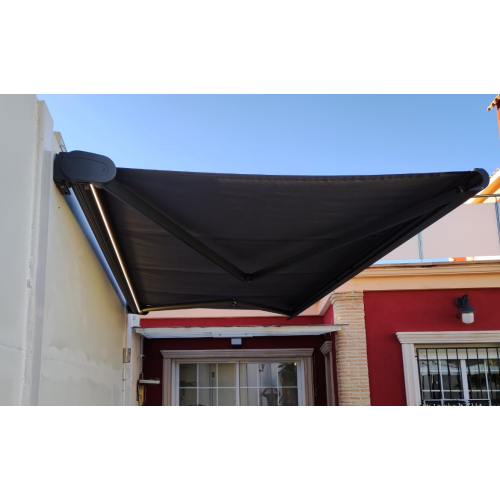 Toldo Cofre Samoa 4.00 m x 3.50 m Motorizado con mando a distancia y maniobra auxiliar 2