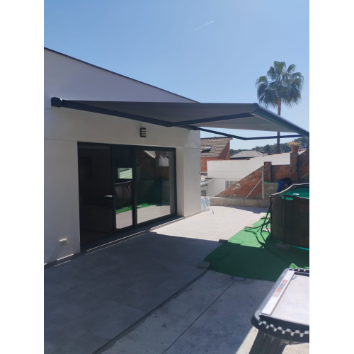 Toldo cofre Samoa de 4 m x 3 m con...